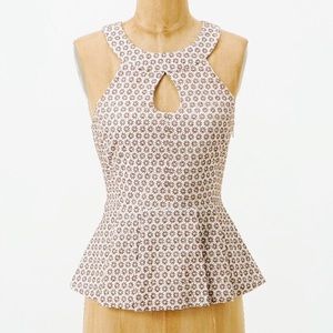 Anthropologie Embroidered Halter